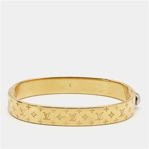 louis vuitton cufflink|louis vuitton nanogram cuff bracelet.